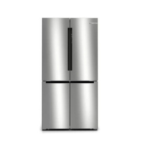 Bosch Serie 4 KFN96VPEAG side-by-side refrigerator Freestanding 605 L Stainless steel
