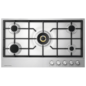 Fisher & Paykel CG905DLPX1 hob Stainless steel Built-in 90 cm Gas 5 zone(s)
