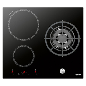 Lofra HIN612 Black Built-in 60 cm Combi 3 zone(s)