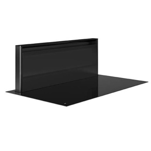 NOVY 1821 Panorama Black Built-in 88 cm Zone induction hob 4 zone(s) Built-in hood