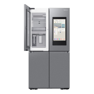 Samsung Family Hub SpaceMax™ RF65DG9H0ESREU 636L Smart Multi Door Fridge Freezer, Real Stainless