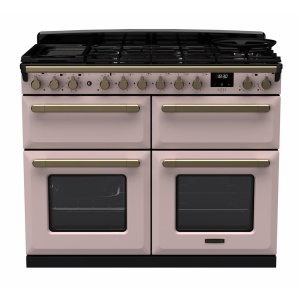 Rangemaster Estel Deluxe 110cm BC Dual Fuel Pale Pink/Antique Brass