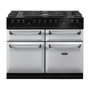 AGA Masterchef Deluxe 110 Freestanding cooker Electric Gas Chrome, Pearl