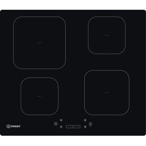 Indesit IS 83Q60 NE Black Built-in 59 cm Zone induction hob 4 zone(s)
