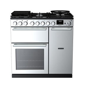 Rangemaster Nexus 90cm Dual Fuel Stainless Steel/Chrome