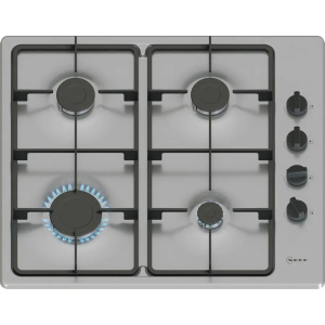 Neff T26BKP6N0 hob Stainless steel Built-in 58 cm Gas 4 zone(s)