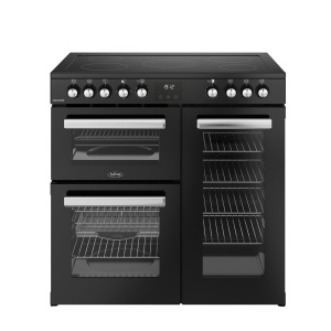 Belling 444411791 cooker Range cooker Electric Ceramic hob Black