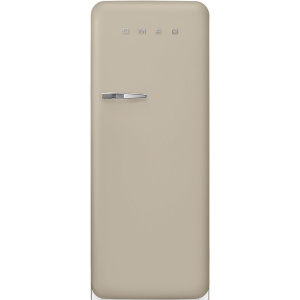 Smeg FAB28RDPP6 combi-fridge Freestanding 270 L Sand