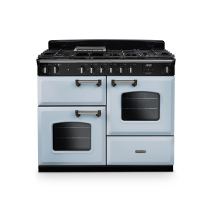 Rangemaster Classic OC 110cm Dual Fuel Misty Blue/Chrome