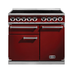 Falcon 1000 Deluxe Range cooker Electric Zone induction hob Cherry (fruit)