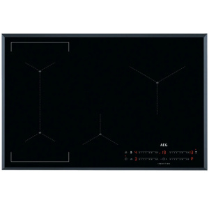 AEG IAE84421FB hob Black Built-in 80 cm Zone induction hob 4 zone(s)