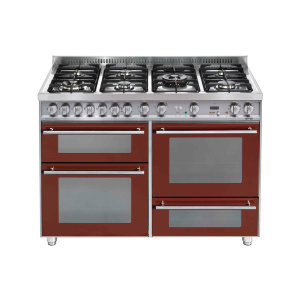 Lofra PR126SMFET + DMFT / 2AEO Freestanding cooker Electric Gas Burgundy