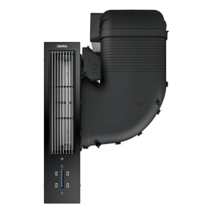 BORA CKASE2 cooker hood Built-in Black, White