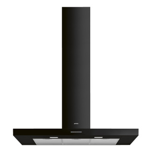 Smeg 110cm Chimney Hood Black