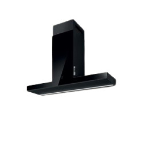 Elica PRF0146265 cooker hood Wall-mounted Black