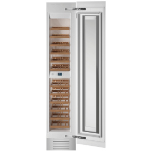 Bertazzoni WC455BRP2T wine cooler Compressor wine cooler Built-in Stainless steel 52 bottle(s)