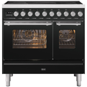 Ilve PDI096WE3MG cooker Range cooker Electric Zone induction hob Black