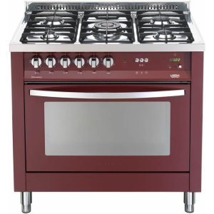 Lofra PRG96MFT/C Freestanding cooker Electric Gas Burgundy