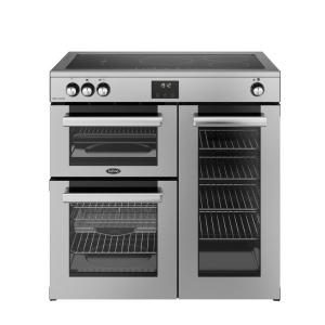 Belling 444411796 cooker Range cooker Electric Zone induction hob Stainless steel