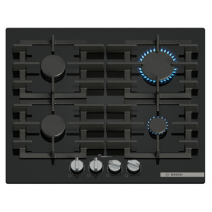 Bosch Serie 6 PPP6A6I40 hob Black Built-in 60 cm Gas 4 zone(s)