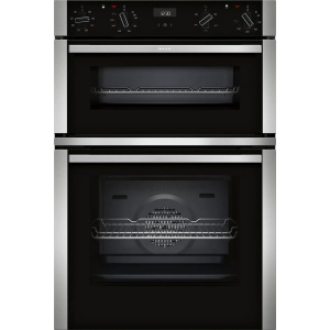 Neff N 50 U1ACE2AN3B oven 71 L Black, Stainless steel