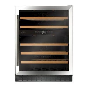 CDA FWC604SS wine cooler Compressor wine cooler Freestanding Stainless steel 46 bottle(s)