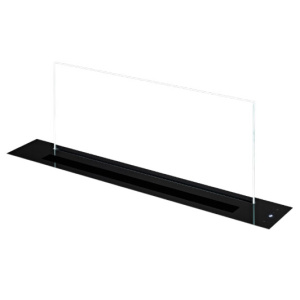Miro Botticelli Downdraft Black, Transparent 593 m³/h