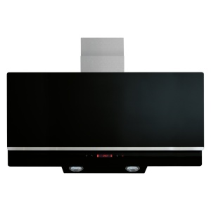 Amica AEA90BL cooker hood Wall-mounted Black 350 m³/h