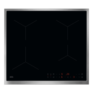 AEG TN64IA00XB Black, Stainless steel Built-in 60 cm Zone induction hob 4 zone(s)