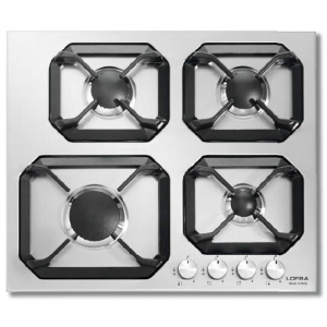 Lofra HLS640 Stainless steel Built-in Gas 4 zone(s)