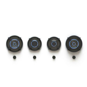 NOVY 56012 hob Black Built-in Gas 4 zone(s)