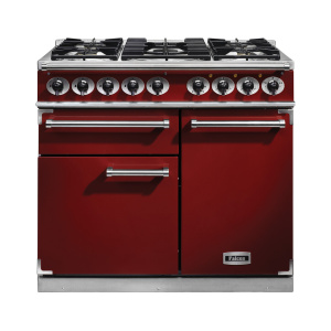Falcon 1000 Deluxe Range cooker Electric Gas Cherry (fruit)