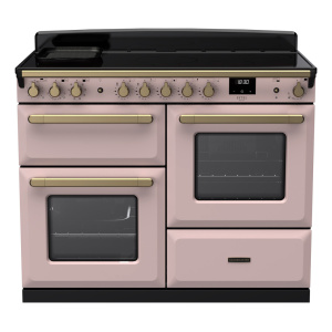 Rangemaster Estel Deluxe 110cm Induction Pale Pink/Antique Brass