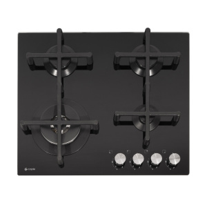 Caple C7561G hob Black Built-in 59 cm Gas 4 zone(s)
