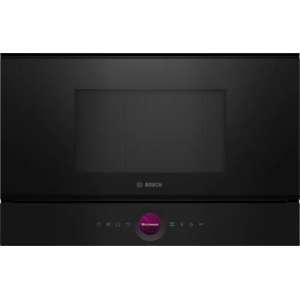 Bosch Serie 8 BFL7221B1B microwave Black Grill microwave Built-in 21 L 900 W