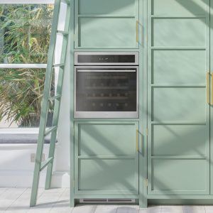 Caple WC6100SS wine cooler Compressor wine cooler Built-in Stainless steel, Transparent 30 bottle(s)
