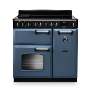 Rangemaster Classic Deluxe 90cm Induction Stone Blue/Chrome
