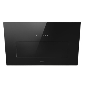 Elica PRF0164459 cooker hood Wall-mounted Black 750 m³/h