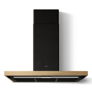 Elica Bio Wall-mounted Black, Wood 680 m³/h