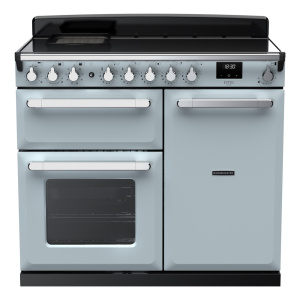 Rangemaster Estel Deluxe 100cm Induction Misty Blue/Chrome