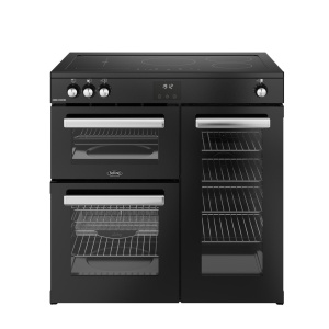 Belling 444411795 cooker Range cooker Electric Zone induction hob Black
