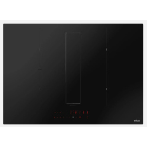 Elica NT-FIT-RAW-70 NikolaTesla Fit Raw Black Built-in 70 cm Zone induction hob 4 zone(s) Built-in hood