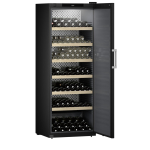 Liebherr WSbli 7731-20 Freestanding Black, Stainless steel 324 bottle(s)