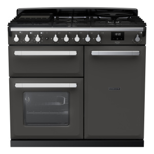Rangemaster Estel Deluxe 100cm Dual Fuel Slate/Chrome