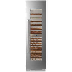 Bertazzoni WC605BRX2T wine cooler Compressor wine cooler Built-in Stainless steel 80 bottle(s)