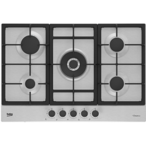 Beko CIHYG32SXE 75cm Gas Hob with Front Knob Controls
