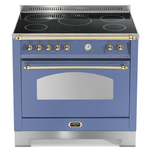 Lofra RLVG96MFT/5I cooker Freestanding cooker Electric Zone induction hob Blue