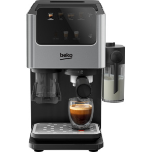 Beko CED7524X CaffeExperto Semi Automatic Espresso Coffee Machine with Integrated Milk Jug