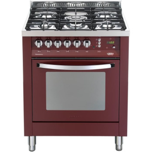 Lofra PR76MFT/C Freestanding cooker Electric Gas Burgundy