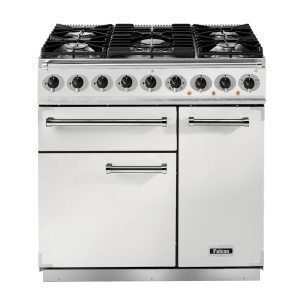 Falcon 900 Deluxe Range cooker Electric Gas White